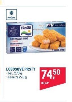 Lososové prsty Frosta