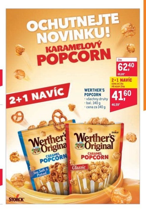 Werther's Popcorn