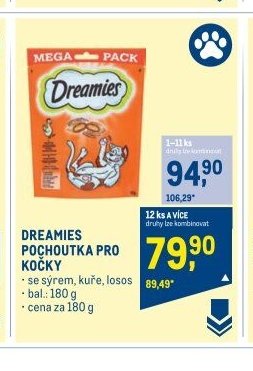 DREAMIES POCHOUTKA PRO KOČKY