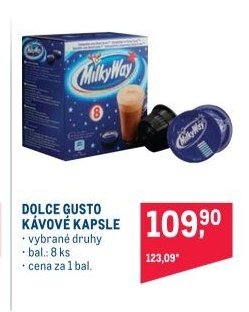 DOLCE GUSTO KÁVOVÉ KAPSLE