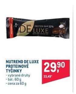 NUTREND DE LUXE PROTEINOVÉ TYČINKY