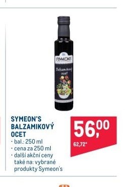 SYMEON'S BALZAMIKOVÝ OCET