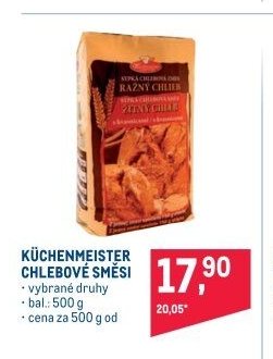 KÜCHENMEISTER CHLEBOVÉ SMĚSI