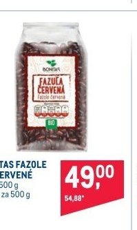 BONITAS FAZOLE BIO ČERVENÉ
