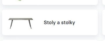 Stoly a stolky