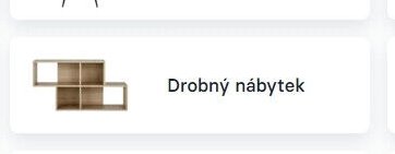 Drobný nábytek