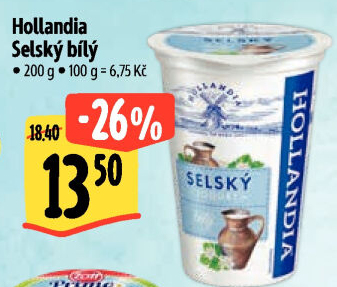 Bílý jogurt selský Hollandia