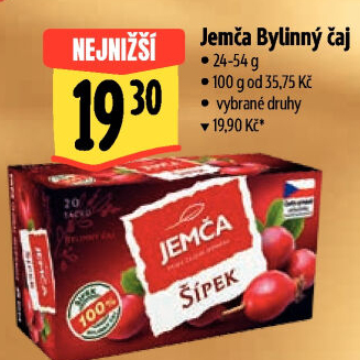Bylinný čaj Jemča