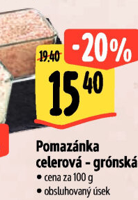 Celerová pomazánka - grónská