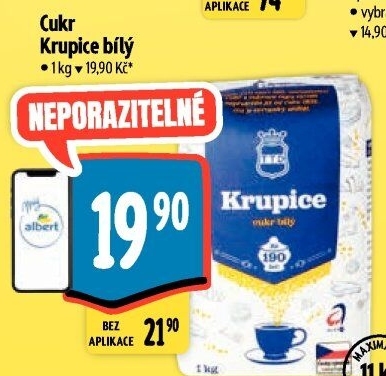 Cukr krupice TTD