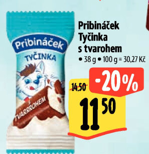 Dezert tyčinka Pribináček