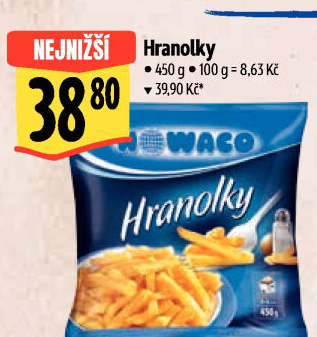 Hranolky mražené Nowaco
