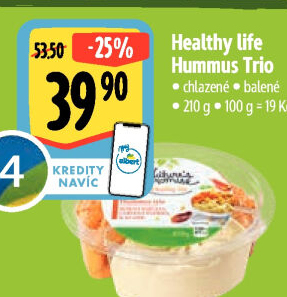 Hummus trio Healthy life Nature'