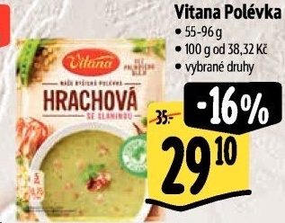 Instantní polévky Vitana