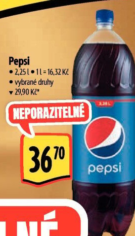 Limonáda Pepsi