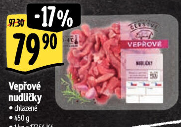 Maso vepřové nudličky Albert