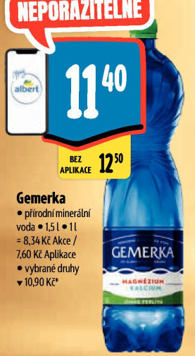 Minerální voda Gemerka