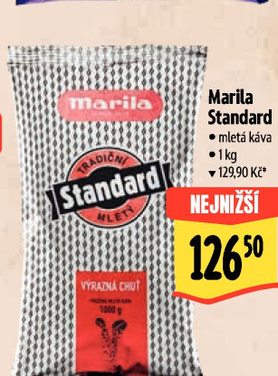 Mletá káva Standard Marila