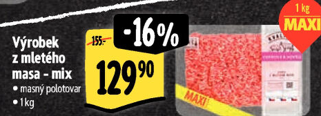 Mleté maso mix Albert