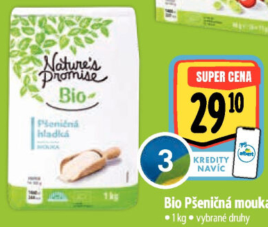 Mouka pšeničná bio Nature'