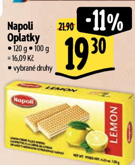 Oplatky Napoli Manner