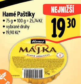 Paštiky Hamé