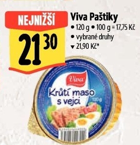 Paštiky Viva