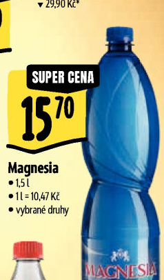 Přírodní voda Magnesia