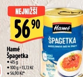 Špagetka Hamé