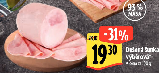 Šunka dušená výběrová