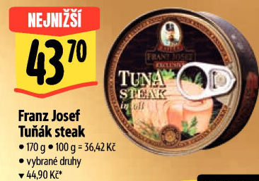 Tuňák steak Exclusive Franz Josef Kaiser