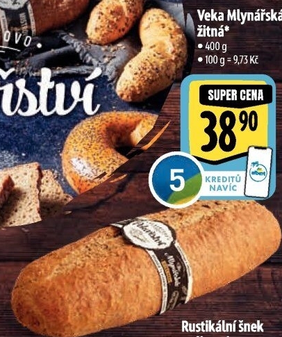 Veka Mlynářská žitná Albert