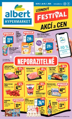 akční leták Albert 10.1.2024-16.1.2024