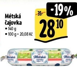 Čajovka Métská Česká chuť