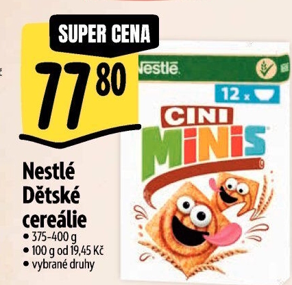 Cereálie Nestlé