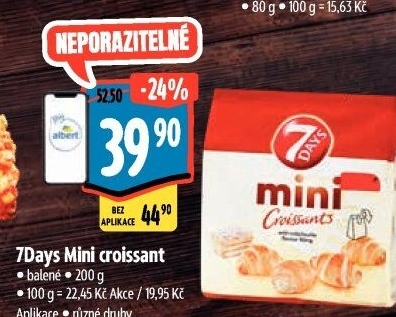 Croissant mini 7 Days