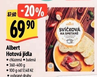 Hotová jídla chlazená Albert