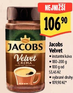 Instantní káva Jacobs Velvet