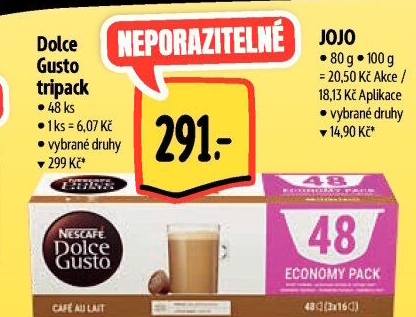 Kapsle Dolce Gusto Nescafé