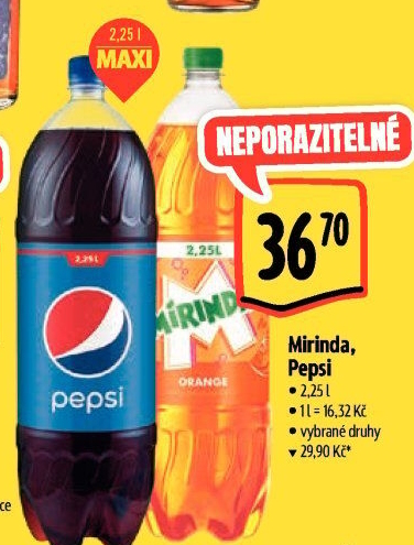 Limonáda Pepsi