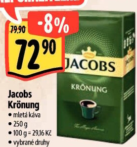Mletá káva Jacobs Krönung