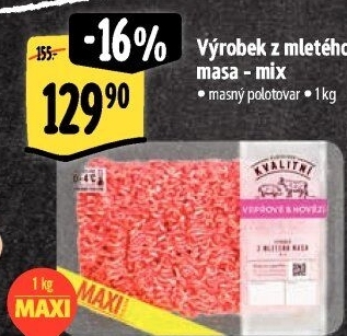 Mleté maso mix Albert