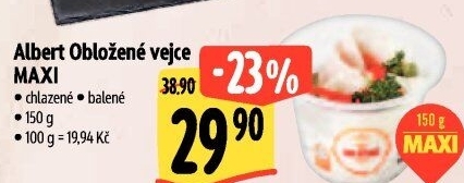 Obložené vejce Albert