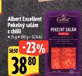 Pekelný salám Albert Excellent