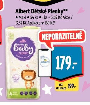 Pleny dětské Albert