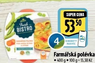 Polévka Farmářská Albert Fresh Bistro