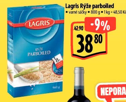 Rýže parboiled Lagris