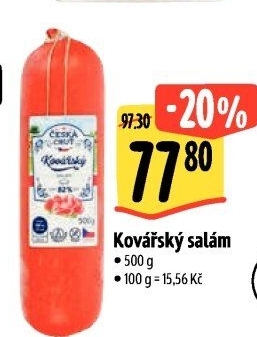 Salám kovářský Česká chuť