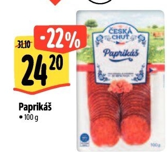 Salám Paprikáš Česká chuť