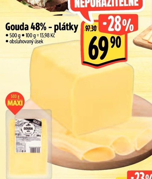 Sýr Gouda 48% Albert